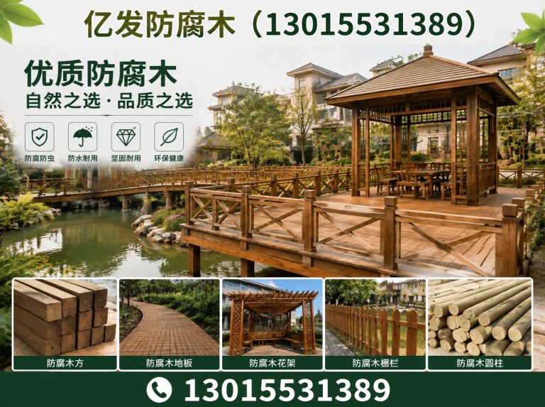 新密市防腐木定制展示图
