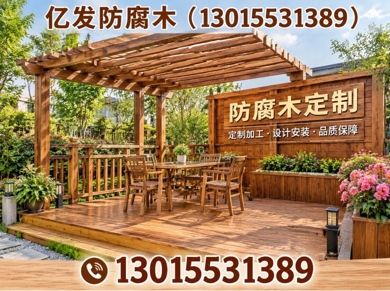 新密市郑州防腐木厂家展示图